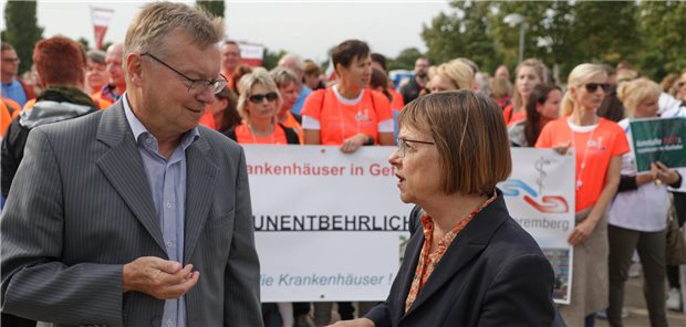 Dr. Detlef Troppens und Ursula Nonnemacher