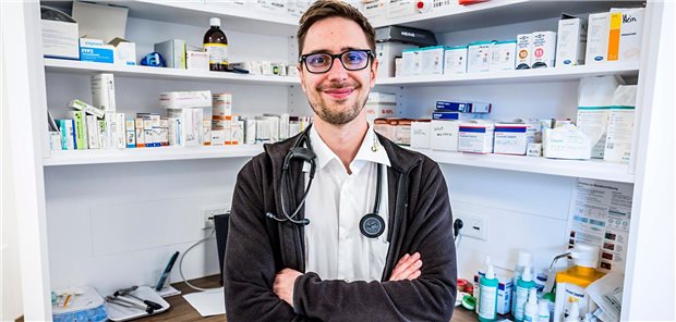 Per Quote zum Landarzt: „Mensch ist mehr als Herz und Niere“ Landarzt Tobias Goebel