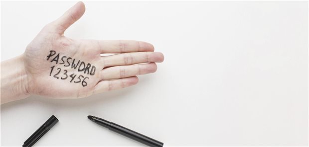 Tipps: Darauf sollten Praxisteams bei Passwörtern achten So bitte nicht! Leichter kann man es Hackern kaum machen.