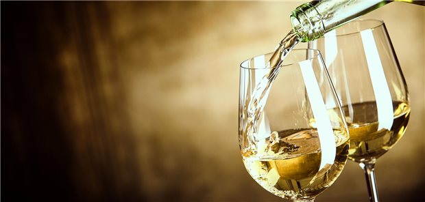 Demenz-Risiko: Auch leichter Alkoholkonsum ist vermutlich schädlich Zwei Weingläser, eine Bierflasche und ein Abbild eines Gehirns stehen auf dem Tisch.