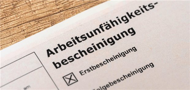 Gericht kippt AU: Psychische Beschwerden müssen vor Krankschreibung geprüft werden Arbeitsunfähigkeitsbescheinigung für einen Arbeitnehmer von einem Arzt ausgestellt. Erstbescheinigung über eine Krankheit