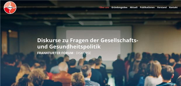 Ein Dialogforum von Fachleuten aus Gesellschaft, Gesundheitspolitik und Wissenschaft