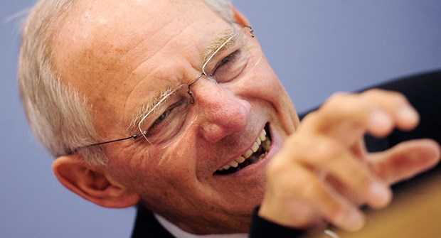 Kassen Applaudieren Schauble