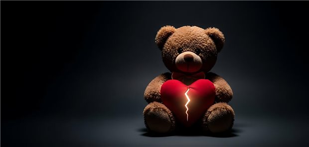 Psychische Probleme wohl mit akutem Koronarsyndrom assoziiert Teddybär mit einem Herz