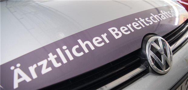 ein Auto des ärztlichen Bereitschaftsdienst