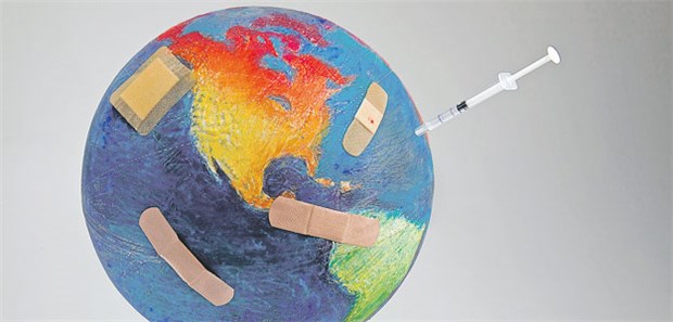 Klimawandel und Gesundheit hängen unmittelbar zusammen Der Klimawandel richtet weltweit Schäden an, die sich auf die Gesundheit der Menschen niederschlagen.