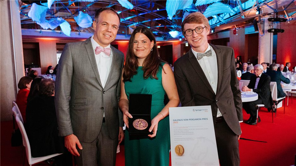 Ein Team der Uni München wurde mit dem Galenus-Preis für Grundlagenforschung aus...