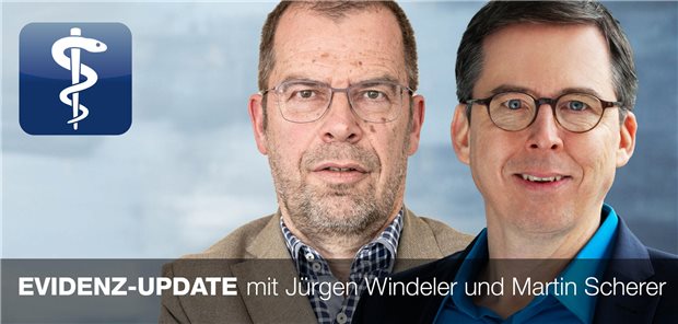 EvidenzUpdate mit Jürgen Windeler und DEGAM-Präsident Martin Scherer