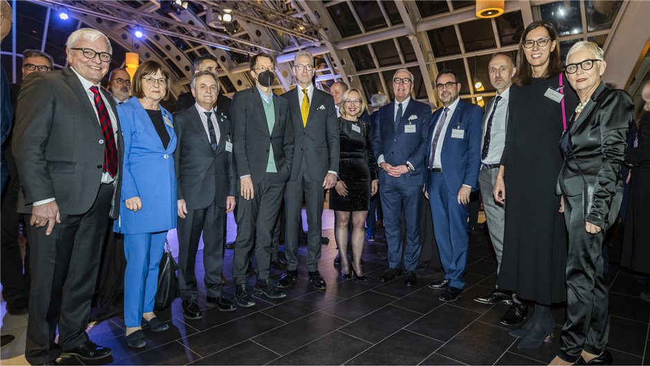 Neujahrsempfang der deutschen Ärzteschaft am 19. Januar 2023 im Wintergarten Restaurant des KaDeWe.