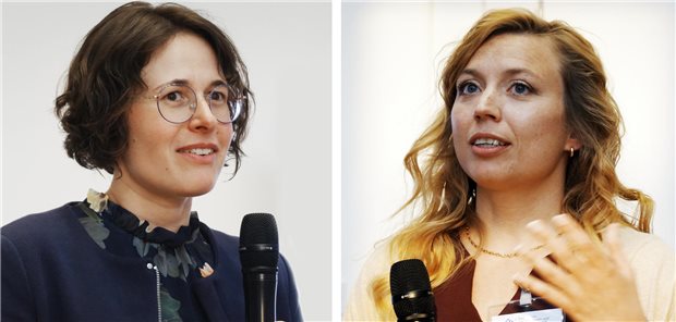 Warum sich zwei junge Kolleginnen fürs MVZ entschieden haben Julia Völkl und Marissa Schmidbauer