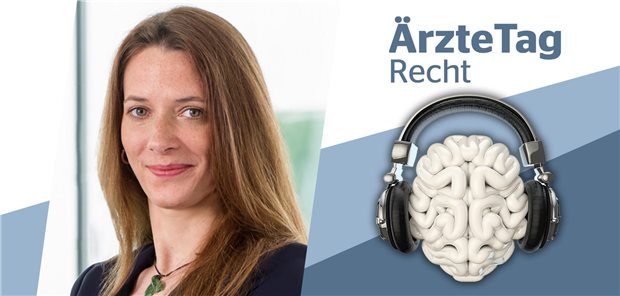 Welche Nebentätigkeiten dürfen Vertragsärzte ausüben – und welche nicht, Frau Vogtmeier? Katharina Vogtmeier, Fachanwältin für Medizinrecht, im ÄrzteTag-Podcast