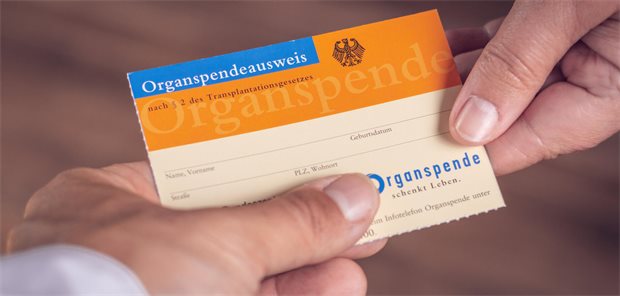 Wenn Schweigen Leben kostet Ein Organspendeausweis