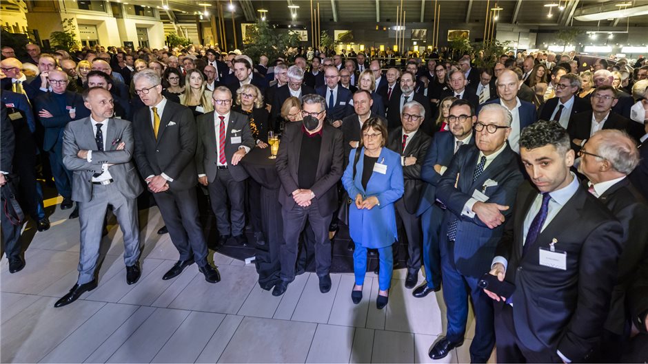 Neujahrsempfang der deutschen Ärzteschaft am 19. Januar 2023 im Wintergarten Restaurant des KaDeWe.