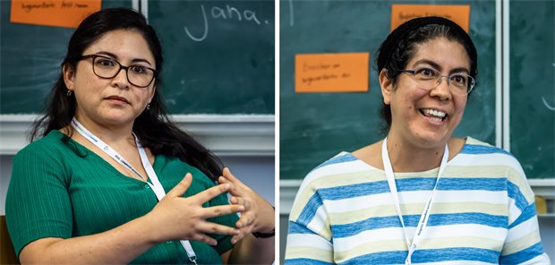 Was ausländische Ärztinnen und Ärzte brauchen, um in Deutschland Fuß zu fassen Patricia Plaza-Heck und Juliana Aguirre Rojas haben das Anerkennungsverfahren in Deutschland erfolgreich durchlaufen.