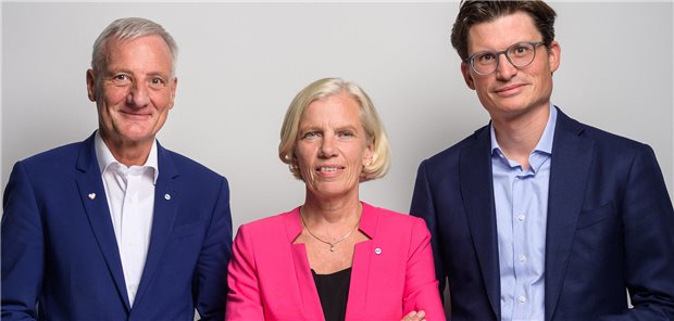 Dr. Norbert Smetak, Christine Neumann-Grutzeck und Dr. Kevin Schulte