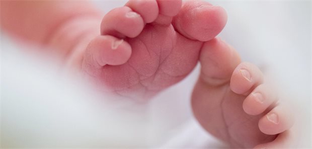 Frühe Allergieprävention: Wie steht es um die Evidenz von Stillen, Beikost und Co? Füße eines Säuglings