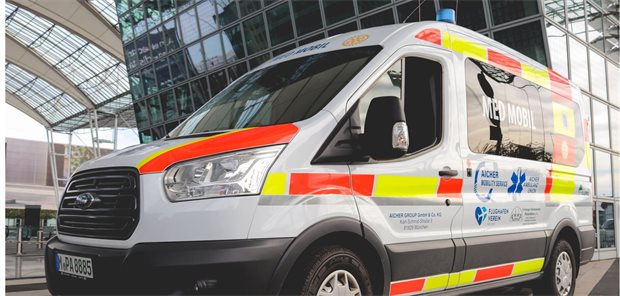 Wie ein Hausarzt mit seinem„Medmobil“ Obdachlose versorgt Das Medmobil von Odo Weyerer sieht ähnlich aus wie ein kleiner Krankenwagen.