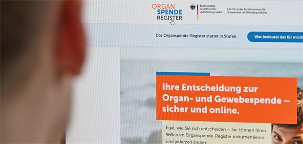 Widerspruchsregelung: Wichtiger Mosaikstein oder gewagter Systemwechsel? Viele Menschen kennen das Online-Portal zur Registrierung zur Organspende offenbar noch nicht.