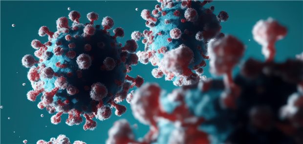 Inzidenzen von Corona und Influenza steigen SARS-CoV-2-Viren