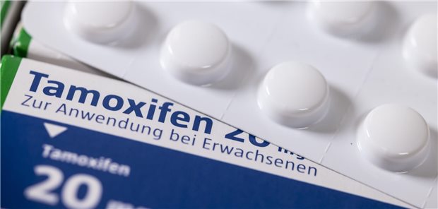 Packung des Arzneimittels Tamoxifen