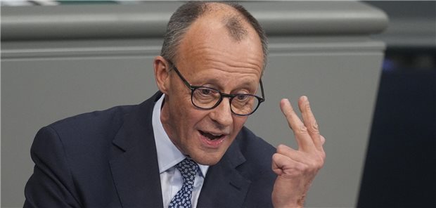 Zeigt sich empört über Tweet des Gesundheitsministers: CDU-Chef Friedrich Merz am Mittwoch im Deutschen Bundestag.