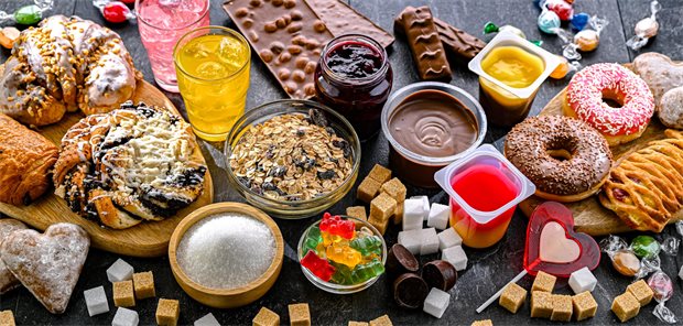 Während Antibiotika-Therapie weniger Zucker zu konsumieren, könnte von Vorteil sein Zuckerhaltige Lebensmittel